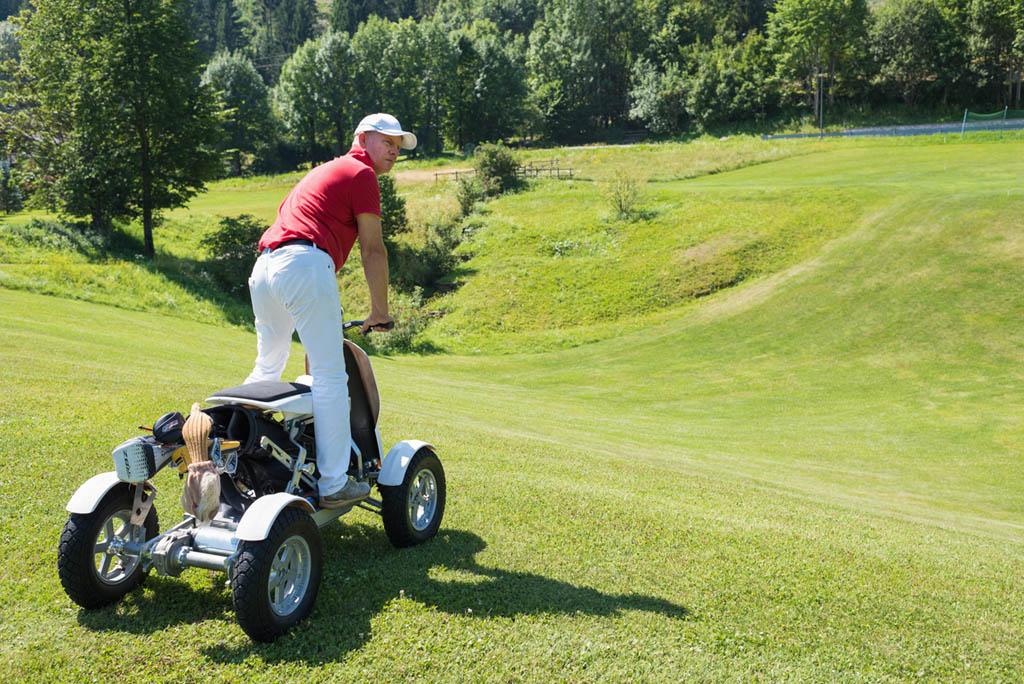 Single golf 2024 cart scooter