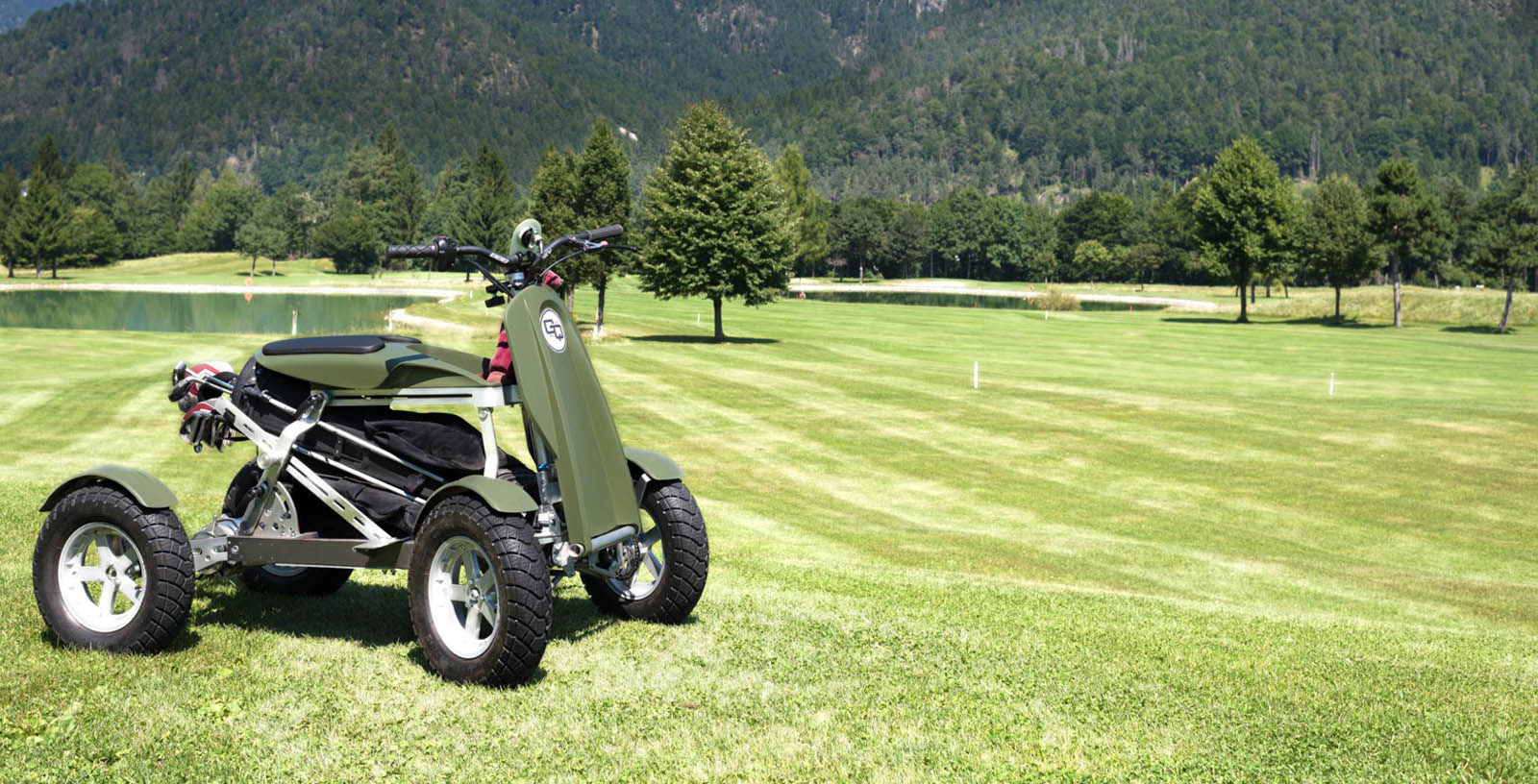 Golf Quad Single seat golf cart